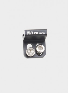 Nitze Cold Shoe Adapter with Two 1/4’’ Screws - N40G